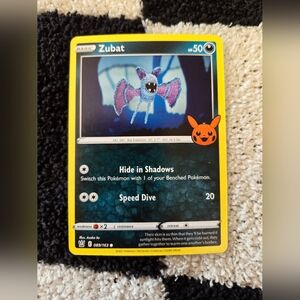 Zubat 2021 Halloween Pokemon card